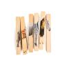 Wooden Animal Chunky Puzzles for Toddlers 2+ Years - Montessori 4 in 1 Safari Animal Block Puzzle Toy view 3