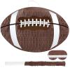 Waenerec Football Pinata with Pinata Stick & Hanging Football Party Decorations Footballs Games for Footballs Sport Themed Birthday Party Supplies view 1