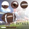 Waenerec Football Pinata with Pinata Stick & Hanging Football Party Decorations Footballs Games for Footballs Sport Themed Birthday Party Supplies view 3