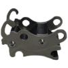 1/14 RC Metal Excavator Quick Connect Bucket Changer for E111 E010 E160 Hydraulic RC Excavator Digger Manual Bucket Changer Quick Hitch Replacement Part Accessories view 1