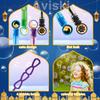 40Pcs Eid/Ramadan Mubarak Bubble Wands, Mini Bubble Wands for Eid Party Favors, Islamic Gift Toys for Girls Boys Kids Toddler Adults, Party Bag Stuffers Goodie Bag Filler, Classroom Prizes view 3