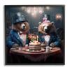 'Bears & Birthday Cake'| Framed Giclee Art view 1