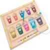 Magnetic Color & Number Learning Game for Toddlers, Montessori Counting Toys with 10 Cups & 55 Candy Balls, Fine Motor Skills Toys for Kids Ages 3 4 5, Preschool Educational (Classic Edition) view 1