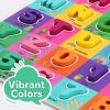 Wooden Alphabet Puzzles Ages 3-5, Alphabet and Number Puzzle with ABC Learning for Kids Ages 3 4 5, Preschool Learning Toys with Chunky ABC Puzzle Board for Girls Boys Kindergarten view 2