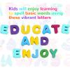 Wooden Alphabet Puzzles Ages 3-5, Alphabet and Number Puzzle with ABC Learning for Kids Ages 3 4 5, Preschool Learning Toys with Chunky ABC Puzzle Board for Girls Boys Kindergarten view 4