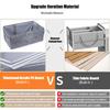 3-Tier Baby Diaper Caddy Organizer and Storage Cart, Mobile Metal Utility Cart with Rolling Wheels for Nursery Essentials with 4+2 Dividers, Large Capacity Rolling Cart For Bedroom, Bathroom, Nursery view 4