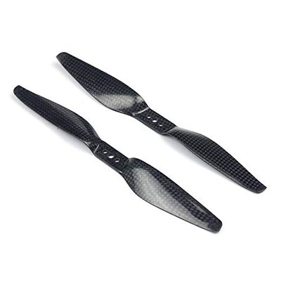 GRASKY / Fit for JMT 9055 1055 1155 1255 1355 1455 1555 3K Carbon Fiber Propellers CW CCW CF Props Con/Fit for T-Motor Multicopter Quadcopter (Color : 8055), GDX-A11-21