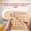 GSE Games & Sports Expert 5Ply Stitched Shutter Bingo Cards, Finger-Tip Shutter Slide Bingo Cards, Easy-Read Large Print Bingo Cardboard with Sliding Windows (200-Pack) view 4