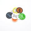 SHISANYI 500 Pcs Custom Plastic Chips,Good for Drink or Beer Tokens in bar,Print Your Design or Text on a chip (Orange) view 3