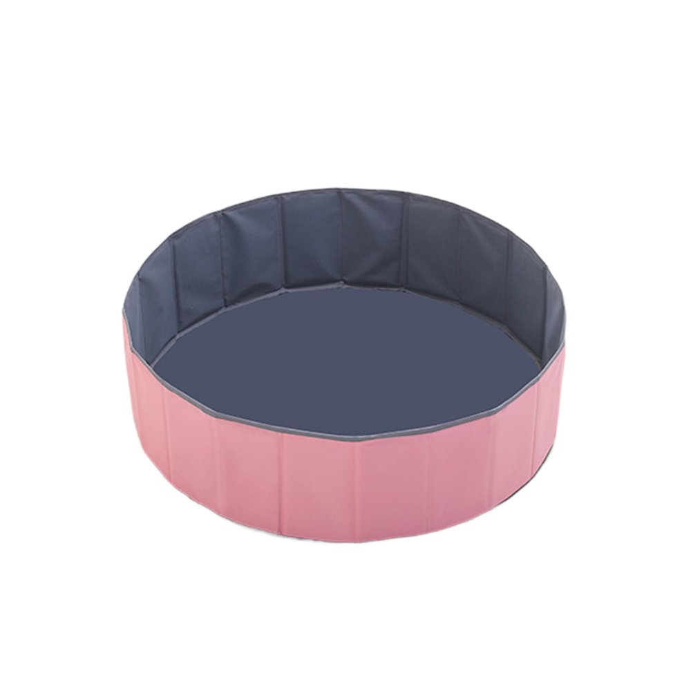 ABPETE Ball Pit for Toddlers,Foldable Baby Ball Pit, 40" Toddler Ball Pit for Filling 600 Balls,Kids Beach/Park/Ccamping Use,Dog,with Storage Bag,Soft & Safe