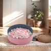 ABPETE Ball Pit for Toddlers,Foldable Baby Ball Pit, 40" Toddler Ball Pit for Filling 600 Balls,Kids Beach/Park/Ccamping Use,Dog,with Storage Bag,Soft & Safe view 3