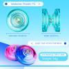 MAGICYOYO K2 Responsive Yoyo for Kids Beginners Yo-Yo with 2 Yo Yo Gloves, 2 Yo-Yo Bags, 12 Yo yo Strings (Crystal Green+Crystal Purple Pink) view 4