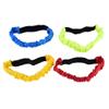 CDQL Three Legged Ropes, 4Pcs Three Legged Ropes Elastic Sport Tie Rope Foot Running Race Game for Children Kids view 1