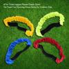 CDQL Three Legged Ropes, 4Pcs Three Legged Ropes Elastic Sport Tie Rope Foot Running Race Game for Children Kids view 2