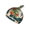 AoRom Tropical Summer Hawaiian Flower Palm Leaves Printed Newborn Swaddle Blanket With Beanie Hat Set,Baby Swaddle Blanket,Newborn Soft Sleep Sacks For Boys Girls view 3