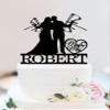 Archery Wedding Cake Topper,Bow Hunting Cake Topper,Archery Theme Party,Sport Cake Topper,Custom Couple Cake Topper for Bridal Shower Engagement Wedding Anniversary Party Decor. view 1