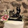 Archery Wedding Cake Topper,Bow Hunting Cake Topper,Archery Theme Party,Sport Cake Topper,Custom Couple Cake Topper for Bridal Shower Engagement Wedding Anniversary Party Decor. view 4