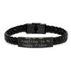 Cool Juggling Braided Leather Bracelet, Juggling is My Happy Place, Present For Men Women, Sarcastic Gifts From Friends, Jugglinglovegifts, Jugglinglovetricks, Jugglingloverelationships, view 1
