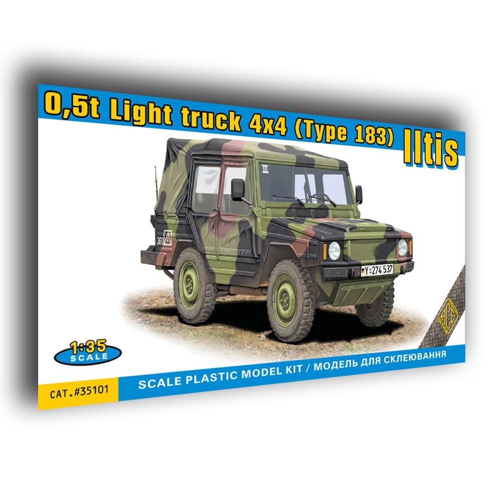 ACE 35101-1/35 - Model: 0,5t Light Truck 4x4 Iltis German Military