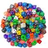 140 Pcs Polyhedral Dice Board RPG MTG Dice Set 20 4D 6D 8D 10D 12D 20D With 20 Pouch view 1