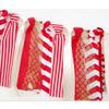 1st High Chair Banner, Gold Red High Chair Banner 1st Birthday Boys Girls, Baby Shower Decorations for Photo Booth Props, Birthday Souvenir and Gifts for Kids, Best Party Supplies view 3