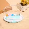 Baby Electric Nail Trimmer, Infants Nail File LED Baby Nail File Electric Nail Trimmer Manicure Set Toes Fingernails Care Trim Polish Kit for Toddlers Kids Newborn (Sky Blue) view 3