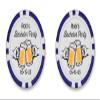 TigerTail Sports Bachelor Party Beer Mug Custom Poker Chips (Blue Chips) view 1