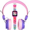 Accutime JoJo Siwa Headphone and Smart Watch Combo Set - Interactive Learning Games, Adjustable Pink Headphones, Multi Watch Faces, Ideal for Girls 6+ view 1