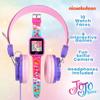 Accutime JoJo Siwa Headphone and Smart Watch Combo Set - Interactive Learning Games, Adjustable Pink Headphones, Multi Watch Faces, Ideal for Girls 6+ view 4