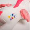 A FOR ADLEY Lost in The Movies White and Pink Rainbow Unicorn Plushie as Seen on The YouTube Videos view 4