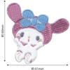 Pioneer Sanrio Characters SCW650-SCW57 My Melody Stick, 1 Piece, 2.4 inches (60 mm) x 2.4 inches (61 mm), Sticker and Iron, Dual-Purpose Type view 3