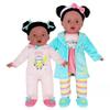 MEMBERS MARK Sweet Sisters Pajama Party 13in and 16in Vinyl Dolls and Accessories Black Hair view 1