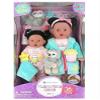 MEMBERS MARK Sweet Sisters Pajama Party 13in and 16in Vinyl Dolls and Accessories Black Hair view 3