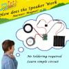 DIY Bluetooth Speaker Kit, Stem Projects for Kids Ages 8-12, Science STEM Kits for Kids Ages 10-12-14-16, Gifts for 9 10 11 12 13 14 15 16 Year Old Boys Teens (Wood) view 2