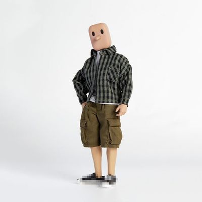 1/12 Scale Male Clothes,Male Casual Shirt T-Shirt Workwear Shorts Outfit Clothing for 6inch Soldier Action Figure Body (Green Shirt+White T-Shirt+Black Shorts)