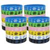 ATSMOICY 24 Science Rubber Silicones Wristbands Future Mad Scientist Natural Science Arts Birthday Party Favors Decorations view 1