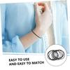 ABOOFAN Silicone Stretch Bands 12pcs Wrist Charms Bracelets Fashion Diy Bands for Friends Family Present view 3