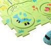 Jigsaw Puzzle Car Track Play Set Track Puzzle, Rail Car Building Toys Montessori Toy for Girls Preschool, Dinosaur 4 Puzzle view 2