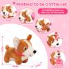 Doctor Kit for Toddlers 3-5 Dress Up for 2+ Year Olds Girls Pretend Veterinarian Toddler Doctor Play Set with Stethoscope Pink Costume Dog Toy Birthday Gifts for 2 3 4 5 6 Year Old Girls view 3