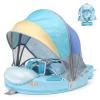 2026 Upgread Mambobaby Float with UPF 50+ Sun Protection Canopy Big Buoyancy Non-Inflatable Solid Baby Swim Pool Float for Ages 3-24 Months(Submarine Style) view 1