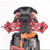Aluminum 7075 Front Upper Suspension Arms For Arrma 1/18 GRANITE GROM MEGA 380 Brushed 4X4 Monster Truck ARA2102 Upgrade Parts - Red view 3