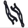 Aluminum 7075 Front Upper Suspension Arms For Arrma 1/18 GRANITE GROM MEGA 380 Brushed 4X4 Monster Truck ARA2102 Upgrade Parts - Black view 1
