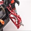 Aluminum 7075 Rear Upper Suspension Arms For Arrma 1/18 GRANITE GROM MEGA 380 Brushed 4X4 Monster Truck ARA2102 Upgrade Parts - Green view 2