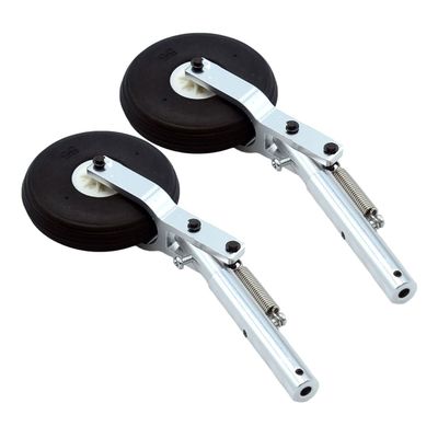 140x4mm Aluminum Spring Struts Landing Gear for RC Model Airplane Trainer Warbird Sporter (2pcs)