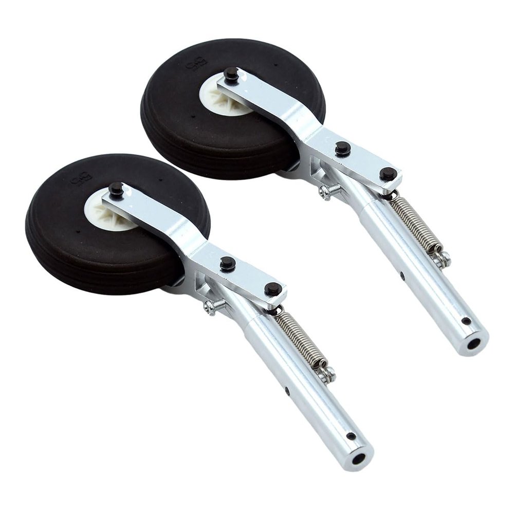 140x4mm Aluminum Spring Struts Landing Gear for RC Model Airplane Trainer Warbird Sporter (2pcs)