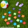 KreativeKraft Bean Bag Set for Kids, Colourful Throwing Bean Bags for Outdoor Games Pack of 10 or 20 (Multi Pack of 20) view 2