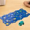 Jigsaw Puzzle Car Track Play Set Track Puzzle, Rail Car Building Toys Montessori Toy for Girls Preschool, 8 puzzle Space view 2