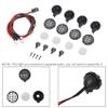 BOLIDORC 2 Pack RC Light 4LED Spotlights Roof Lights with Light Cover Lampshade for 1/8 1/10 RC Crawler Car TRX4 D90 D110 SCX10 CC01 TF2 view 3