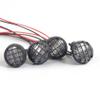 BOLIDORC 2 Pack RC Light 4LED Spotlights Roof Lights with Light Cover Lampshade for 1/8 1/10 RC Crawler Car TRX4 D90 D110 SCX10 CC01 TF2 view 4