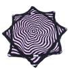 Mougee (moo-JEE) Air Flow Star -Neon Series - for Beginners & Advanced - Fun&Challenging -Double Stitched Flow Toy -Vibrant Colors&Patterns -High Quality&Durable - 28 Diameter - Purple Ripple - Neon view 1